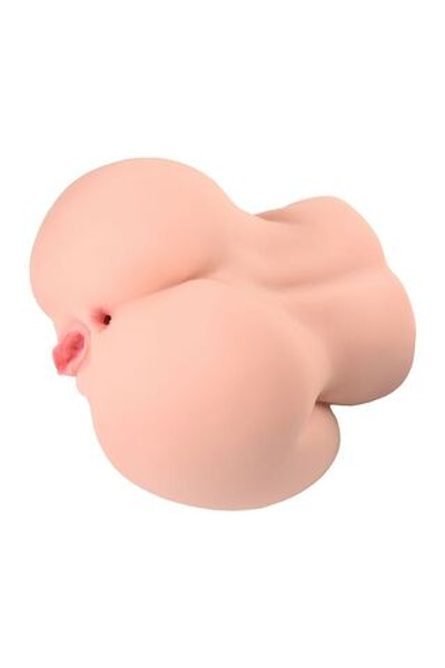 Реалистичный мастурбатор с двумя входами KOKOS Oknyeo (Цвет: телесный)