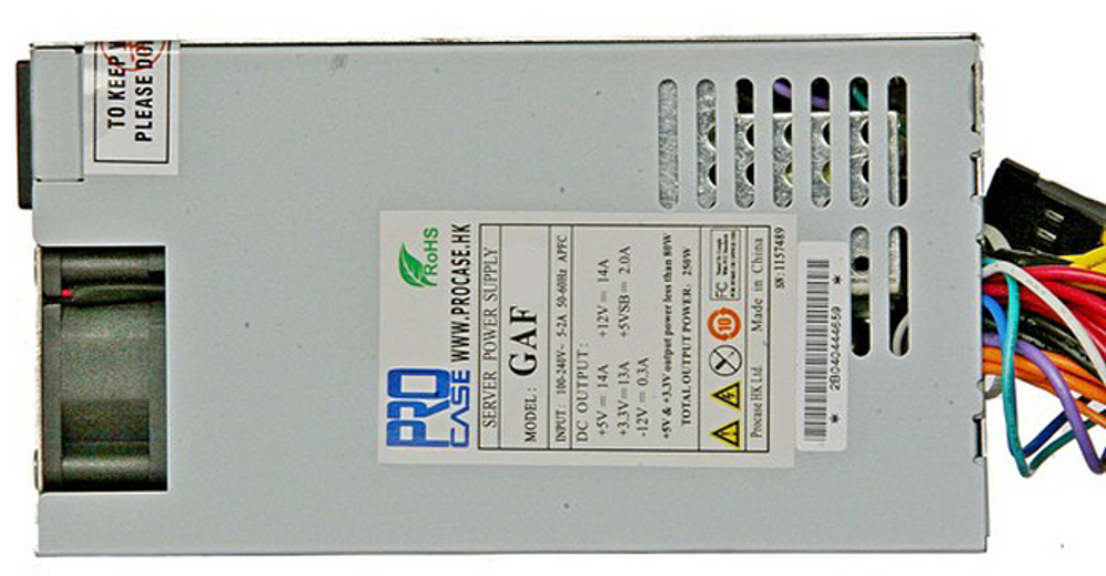 Блок питания ATX Procase GAF300