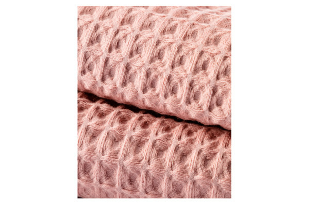 Набор полотенец кухонных 2шт 50х70см Wo Home Valencia розовый