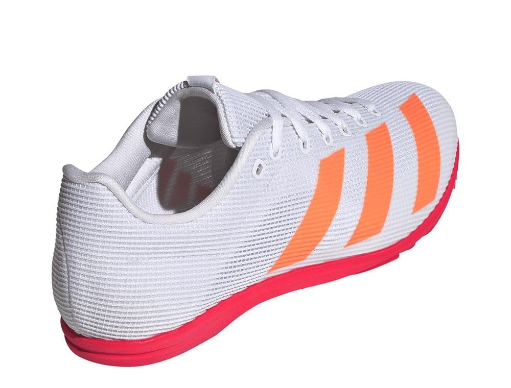 Шиповки беговые adidas Allroundstar J U Бело-оранжевые