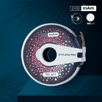 Сменный файл-лента STALEKS PRO papmAm EXCLUSIVE в пластиковой катушке 180 грит