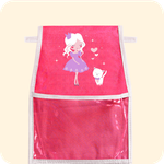 Кармашки для детского сада на липучке. Принцесса