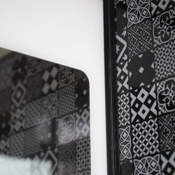 Душевая кабина Esbano (Эсбано) ESB-100CR, с низким поддоном, 100х100х210