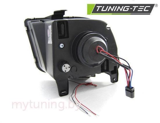 Передние фары black tube light для Ford Mustang V