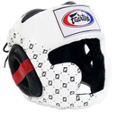 Шлем Fairtex Headguard Super Sparring HG10 White