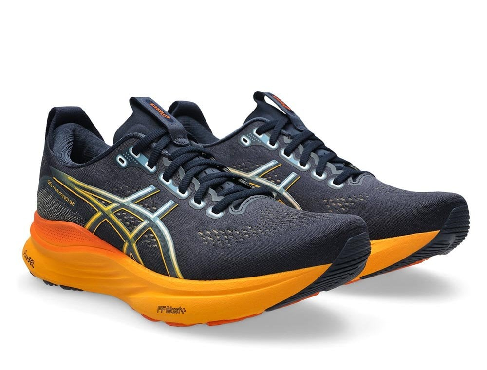 Кроссовки для бега мужские Asics Gel-Kayano 32 M Тёмно-синий/оранжевый