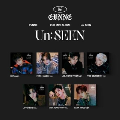 Альбом EVNNE - UN: SEEN 2nd Mini Album DIGIPACK 7 Version SET