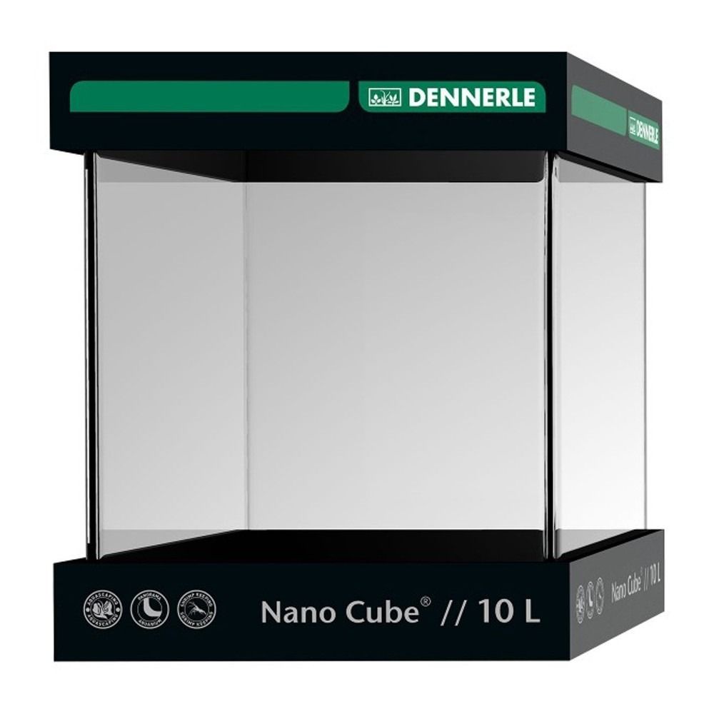 Dennerle NanoCube 10 - Нано-аквариум, 20х20х25 см, 10 л