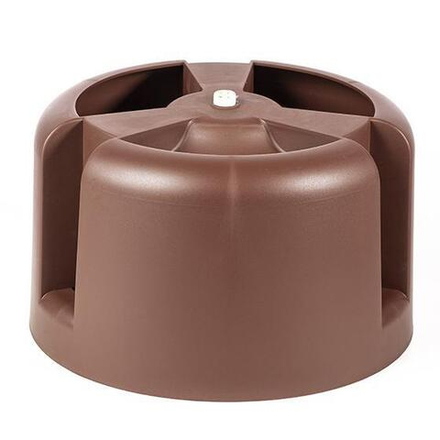 Кровельный элемент для 125-150 Krovent HupCap 270 (коричневый, RAL 8017) title=