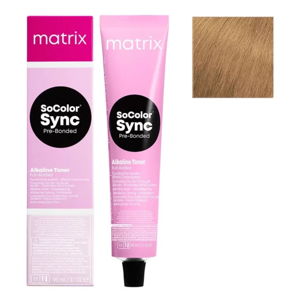 Matrix Super Sync Безаммиачный краситель для волос, 8M Светлый блонд мокка, 90 мл