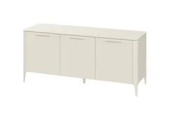 Тумба Type 3 двери ширина 160 см (молочный)