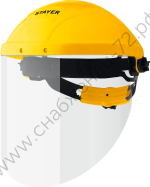 STAYER ударопрочный экран 220х315мм, из поликарбоната 1мм, устойчивого к истираниям и царапинам, с храповиком, защитный лицевой щиток (11081)