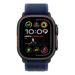 Apple Watch Ultra 2 (2024), 49 мм корпус из титана цвета «Black», ремешок Trail Loop размера M/L цвета «Blue»