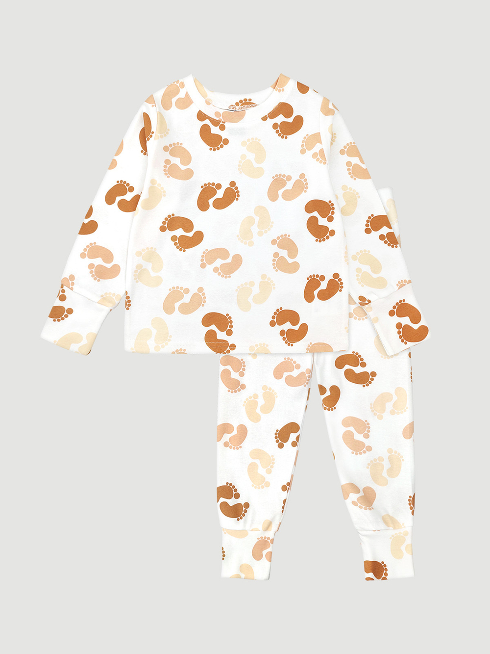 Пижама Mjölk Следы, на манжетах