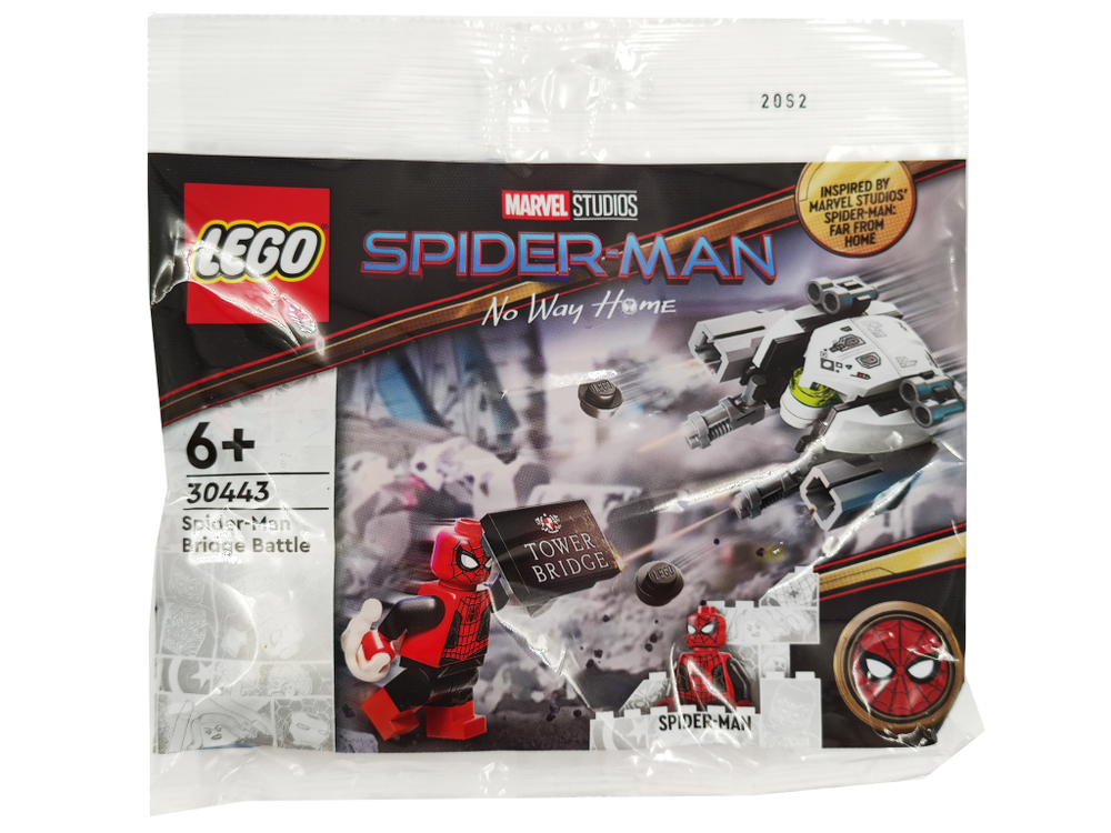 Конструктор LEGO Super Heroes 30443 Битва Человека-паука на мосту