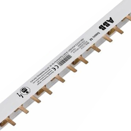 Гребенчатая шина Basic M BML11212 2-полюсная (N L1 N L1) 12 модулей 10мм2 ABB 2CDL620011R1012
