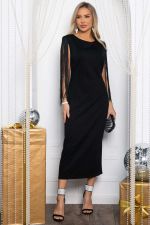 Платье вечернее Констанция (черное) П14616-5М LT Collection