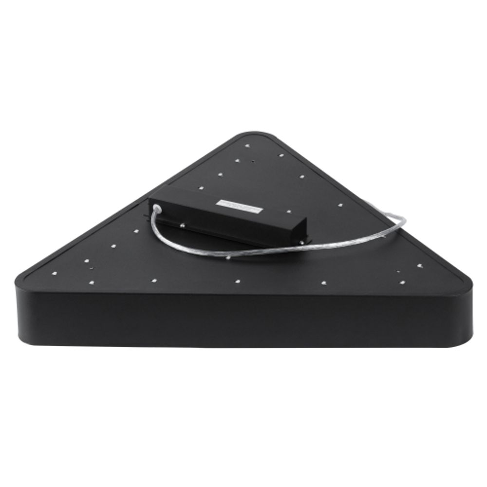 Светильник LED ЭРА Geometria SPO-151-B-40K-030 Delta 30Вт 4000К 3000Лм IP40 600*600*80 черный подвесной