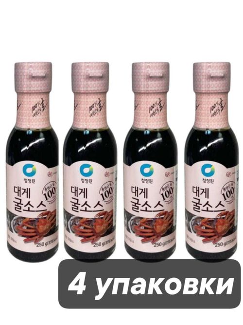 Соус крабово-устричный Daesang Сrab Oyster sauce 250 г x 4 шт