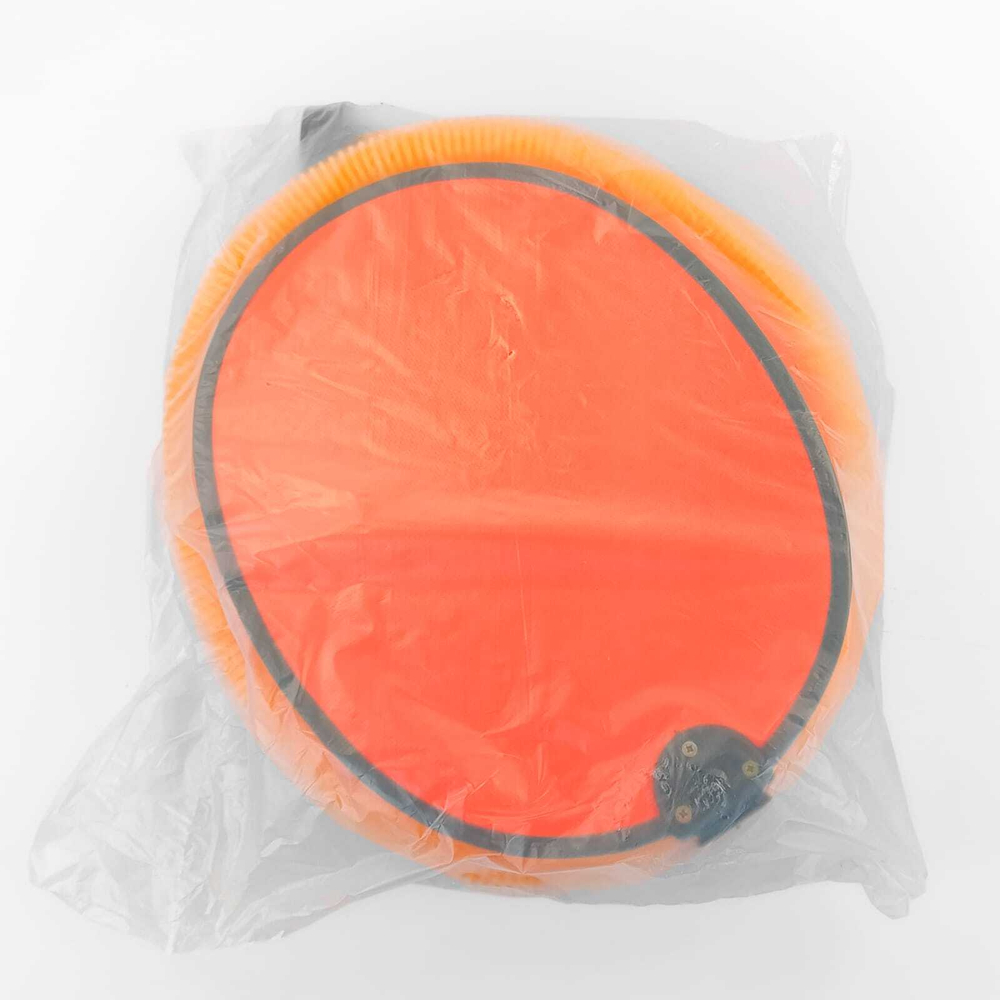 Насос ножной ПВХ Премьер 7л (дерево), желтый шланг