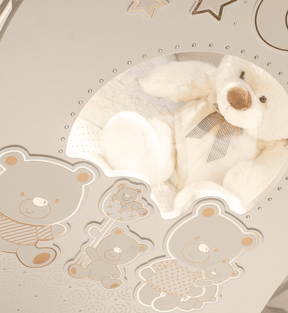 Детская кроватка Italbaby Happy Family Oblo крем