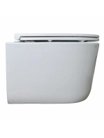 Инсталляция с подвесным унитазом TOR черная кнопка