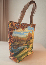 Гобеленовая сумка Клен (39х39х12)