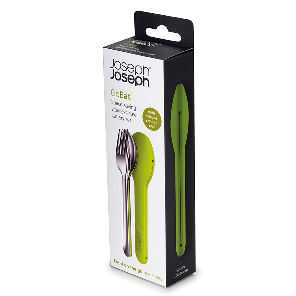 Набор столовых приборов GoEat™ Cutlery Set зелёный, Joseph Joseph