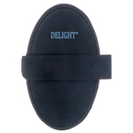DELIGHT Щетка резиновая с металлическими зубьями и каплями, на руку