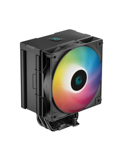 Кулер для процессора DEEPCOOL AG500 DIGITAL ARGB LGA1700/1200/115X/AM5/AM4 (9шт/кор, TDP 240W, PWM, ARGB Fan 120mm, 5 тепл. трубок) RET