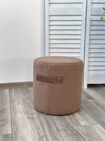 Пуф для гостиной М-City DISAUR Харта (Harta) Nini-02 Тауп, Барашек, Tks-03 Темно-Коричневый, Экокожа