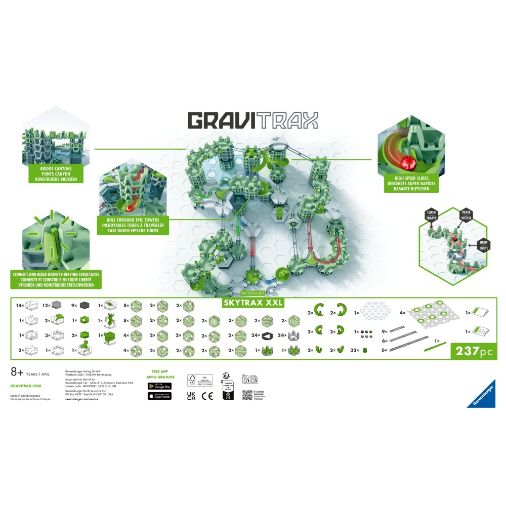 Ravensburger - GraviTrax SKYTRAX XXL Начальный набор 259601 => Ravensburger - GraviTrax SKYTRAX XXL Начальный набор 259601.