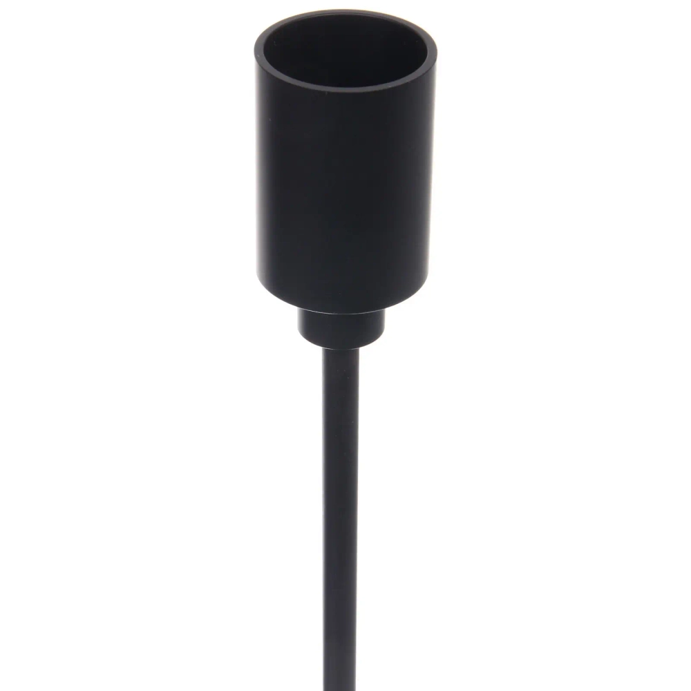 Подсвечники «THE BLACK HEART» 8*8*23/28/32 см (набор 3 шт), Черный