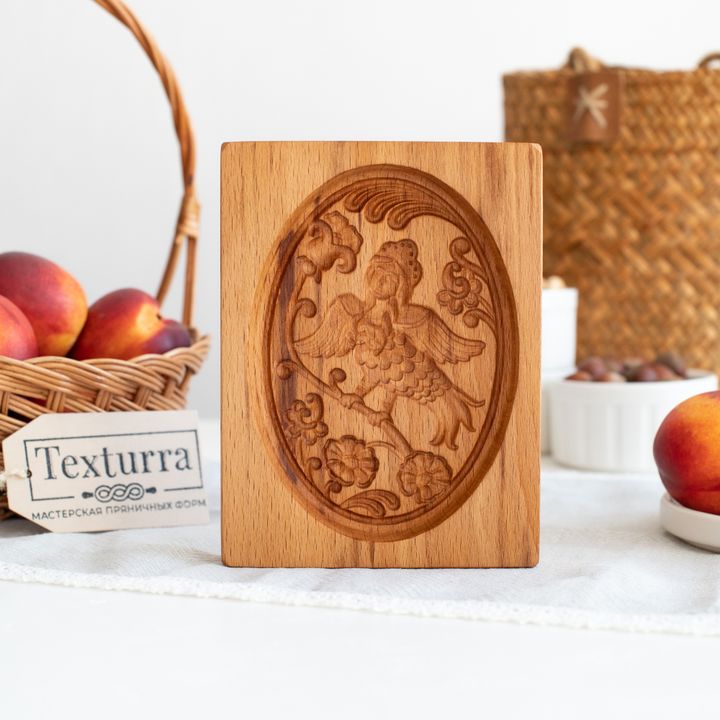 Пряничные доски и скалки с узорами Tекстурра