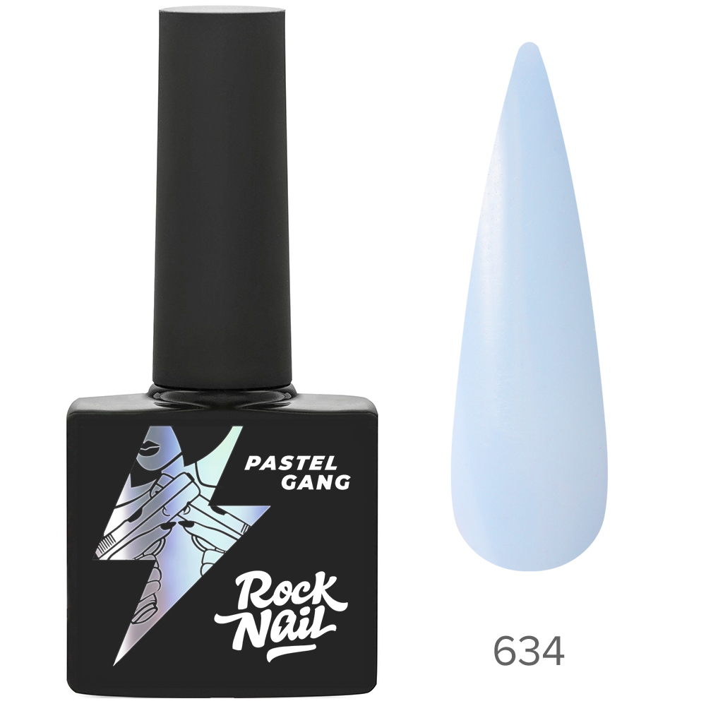 Гель-лак RockNail Pastel Gang 634 Bad habits, 10мл