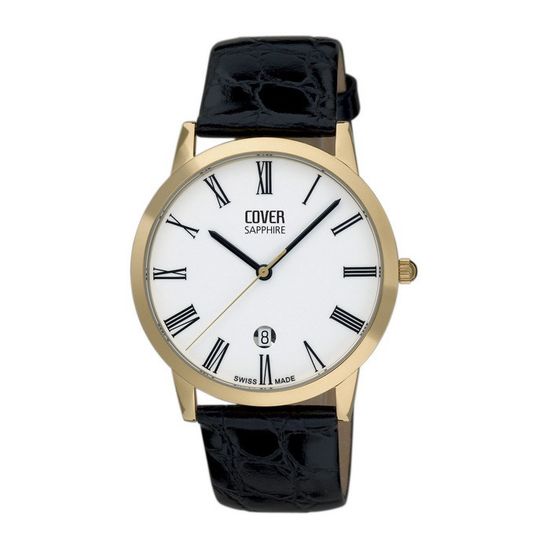 Мужские наручные швейцарские часы Cover Co123.PL22LBK