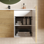 Тумба подвесная IDDIS Bild, 100 см, дуб светлый, BIL10V0i95