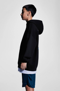 H&M Толстовка с капюшоном, черный