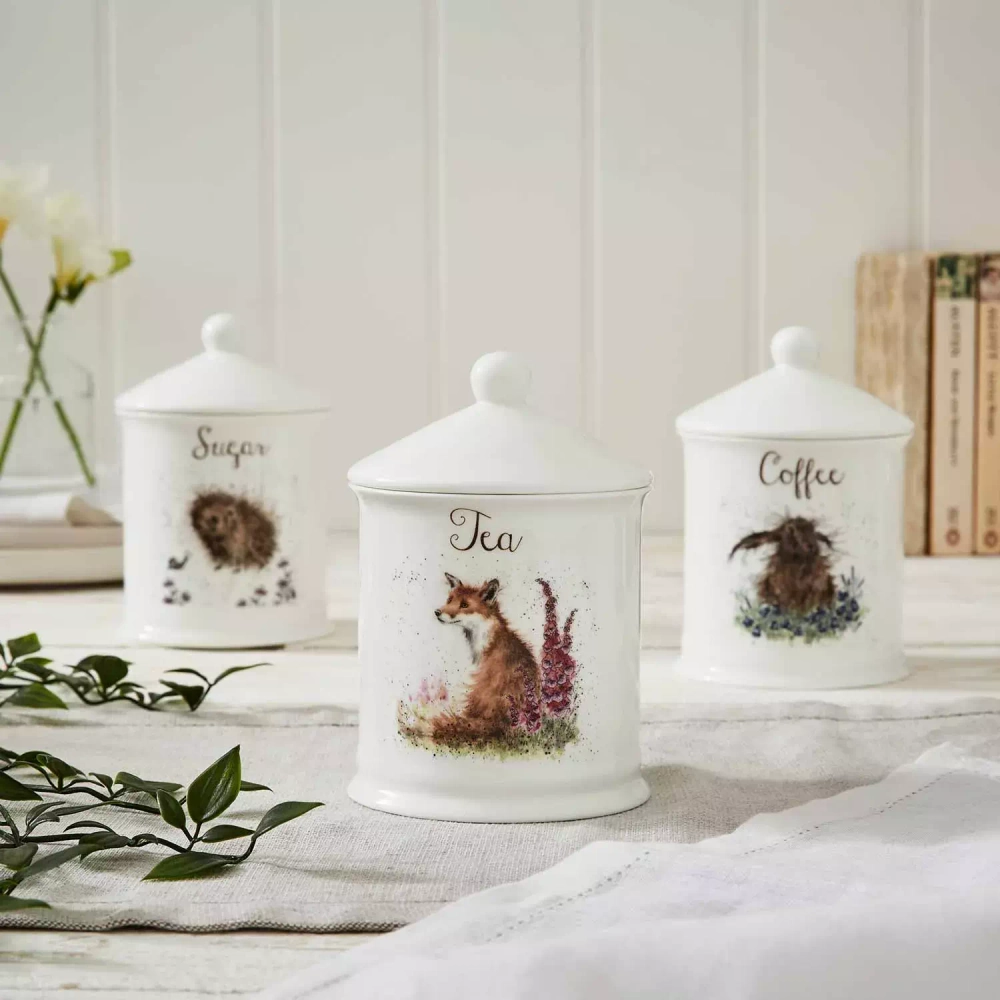 Royal Worcester - Чайница Wrendale Designs 14,5x10см / артикул   WNT3996-XW  / GTIN 749151624009