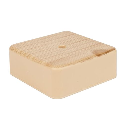 Коробка распаячная TDM 75х75х28 мм IP40 ОП сосна