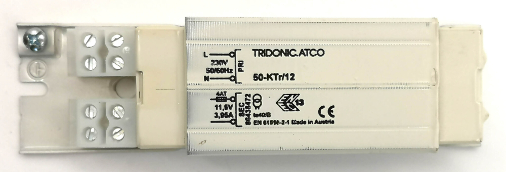 Трансформатор  Ферромагнитный Tridonic.ATCO 50-KTr/12 (86438472)-