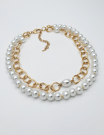91001090 Колье SELENA PEARLS