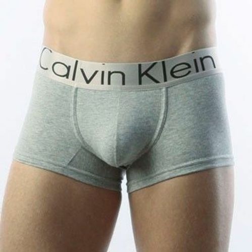 Мужские трусы боксеры Calvin Klein Boxer Steel Grey