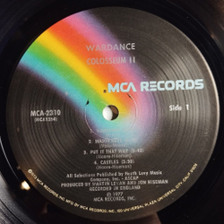 Винтажная виниловая пластинка LP Colosseum II Wardance (USA 1977)