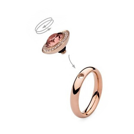 Шарм Qudo Tondo Deluxe Rose Peach 647184 R/RG