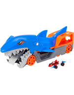 Hot Wheels City GVG36 — грузовик «Голодная акула» с хранилищем для машинок 1:64