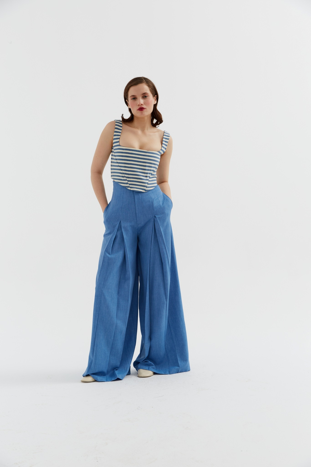 Корсетный топ