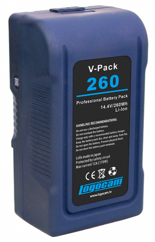 Литий-ионная аккумуляторная батарея Logocam V-Pack 260