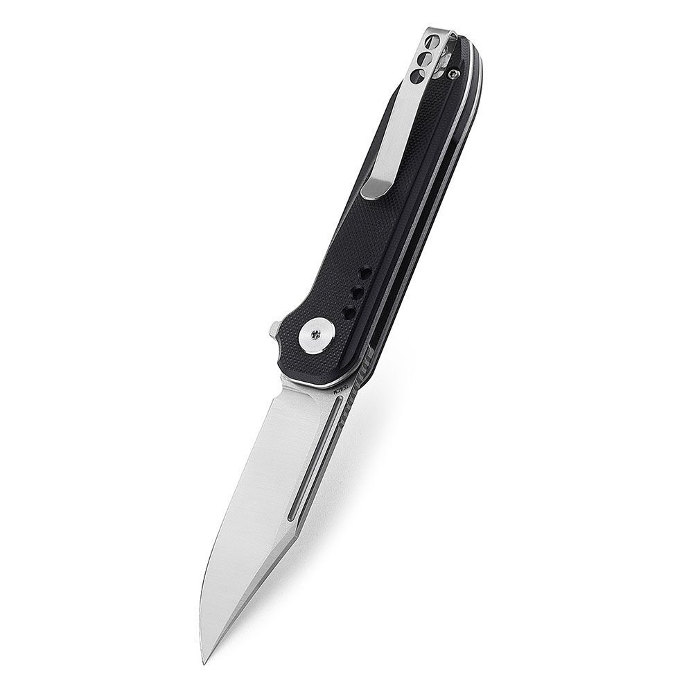 Нож туристический Bestech Syntax сталь 14C28N, рукоять Микарта коричневая