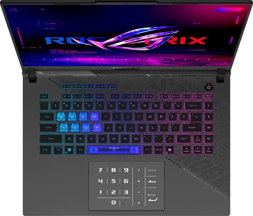 Ноутбук Asus ROG Strix G16 G614PP-S5063 (90NR0L67-M00300), серый в регионах России